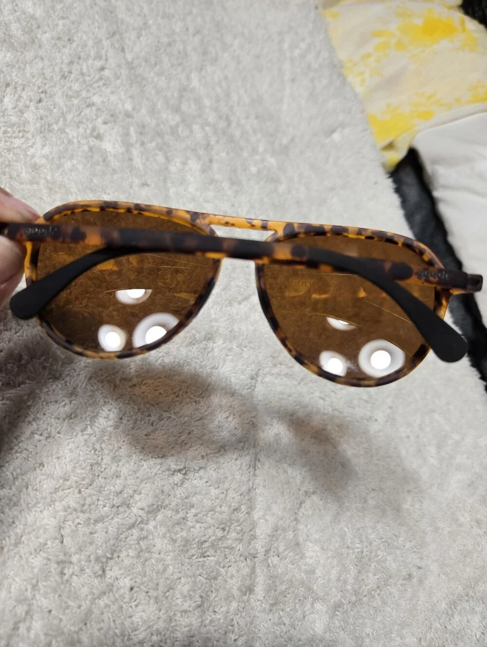 Goodr Mach G Polarized Sunglasses In Amelia Earhart Ghosted Me